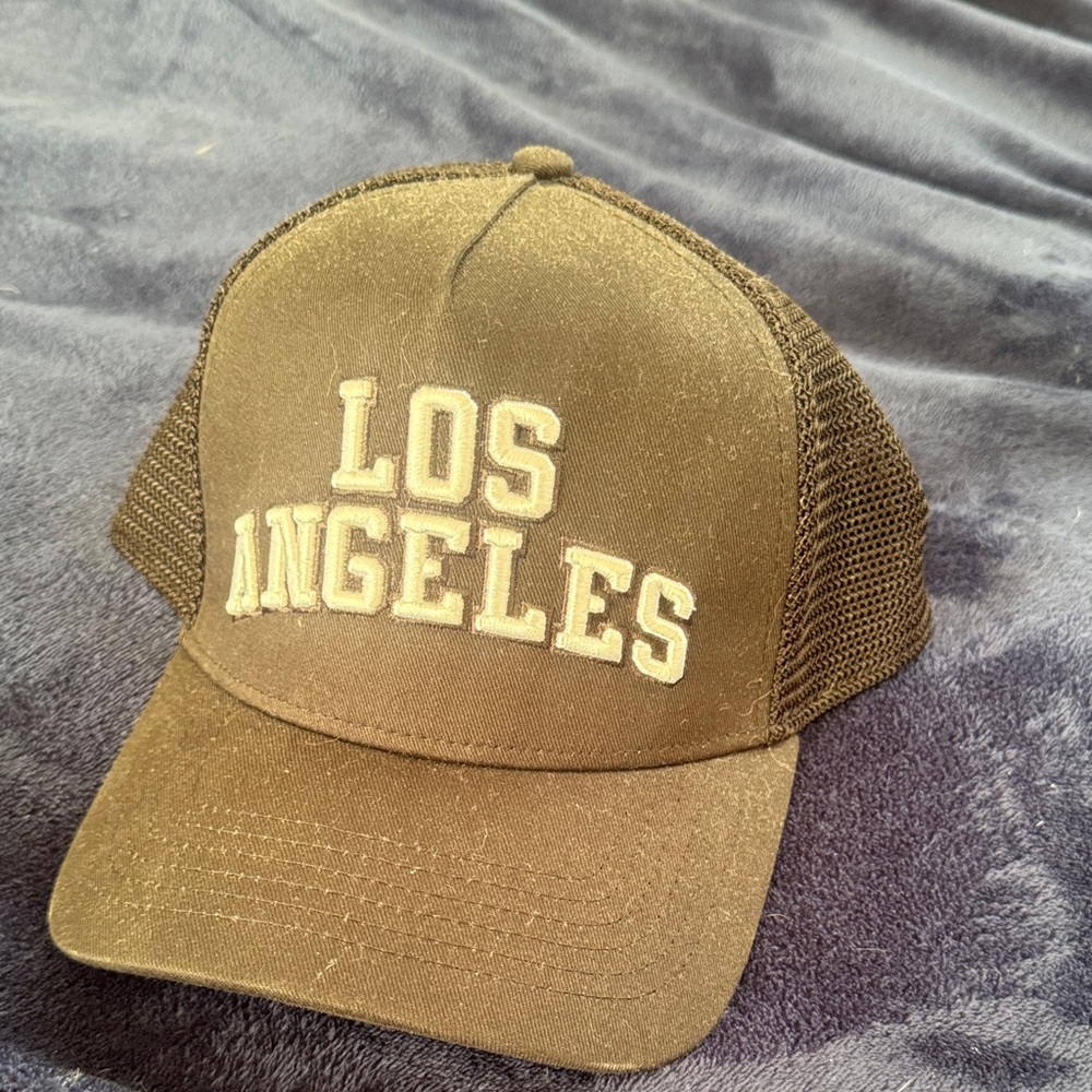 Black Los Angeles Cap